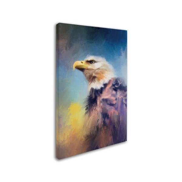 Jai Johnson 'Eagle On Guard' Canvas Art,16x24